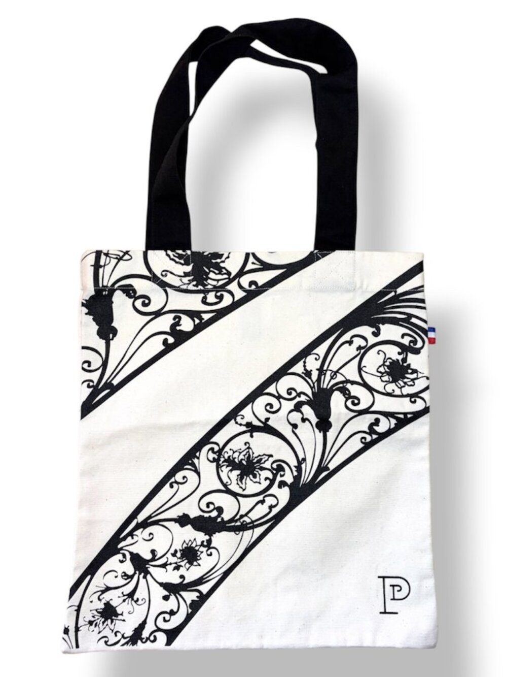 Petit Palais Museum Reusable Cotton Canvas Book Tote Shopping Bag